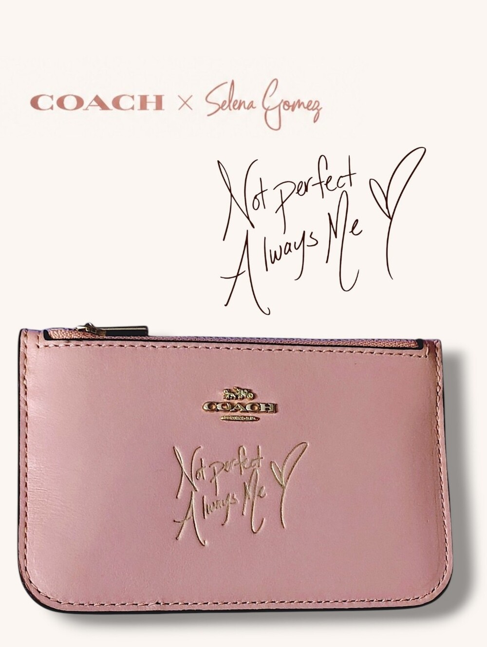 Coach x Selena Gomez Card Holder Coin Purse